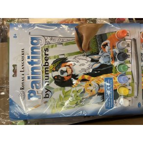 Painting by numbers hund motiv