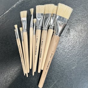 Hobby Pensel Flad - Svineb�rster 