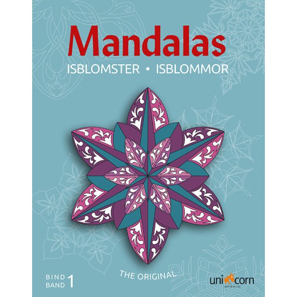 Mandalas Isblomster bind 1