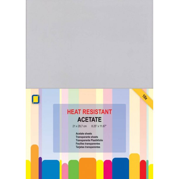 Acetate heat resistant A4 10ark