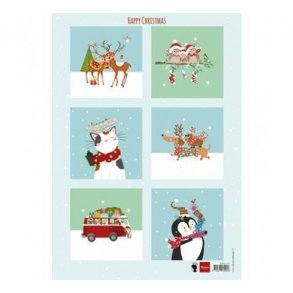 Klippeark Marianne 1278 Happy Christmas M40