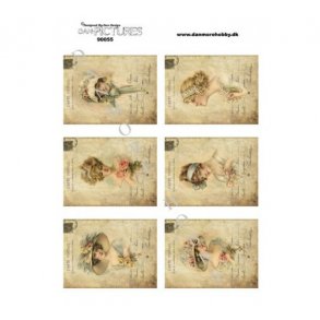 Klippeark nostalgi, dameportrtter M10