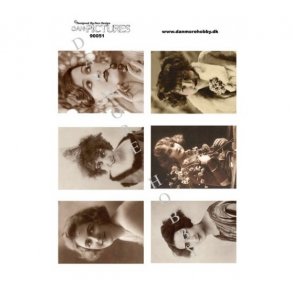 Klippeark nostalgisk damer M10