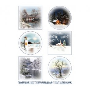 Klippeark vintermotiver M45