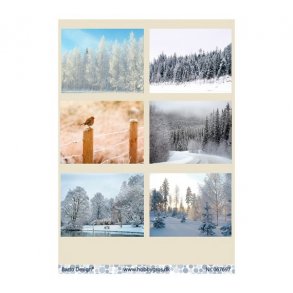 Klippeark vintermotiver M45