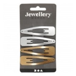 Knkspnde, Guld og slv, 2 Stk. af hver farve 