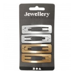 Knkspnde, Guld og slv, 2 Stk. af hver farve 