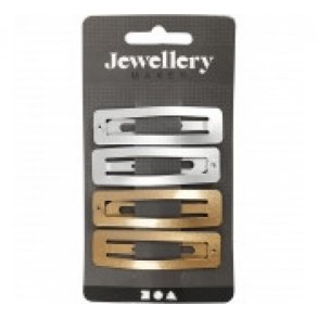 Knkspnde, Guld og slv, 2 Stk. af hver farve 