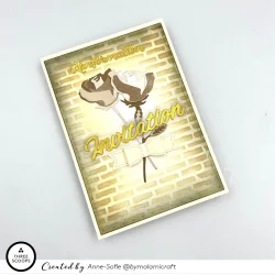 Three Sccops die Konfirmation med tilhrende skygger