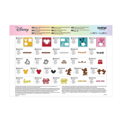 Kort canvasworkspace &#147;Disney Mickey and Friends Paper design collection &#147; BESTILLINGSVARE