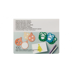 Kort til canvasworkspace &#147;christmas dekoration mnster&#148; BESTILLINGSVARE