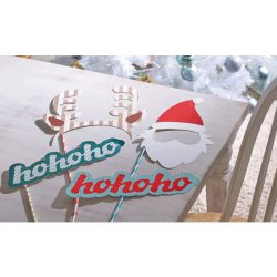 Kort til canvasworkspace &#147;christmas dekoration mnster&#148; BESTILLINGSVARE