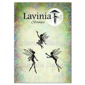 Three Dancing Fairies Lavinia Stamp LAV136