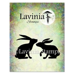 Forest Hares Stamp Lavina