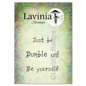 Bumble Words Stamp Lavinia