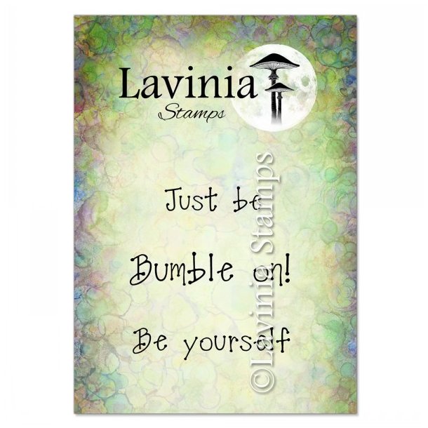 Bumble Words Stamp Lavinia