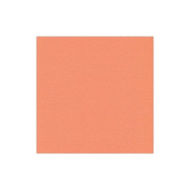 Linen karton nr. 10 Bld orange 10stk 12"x12"