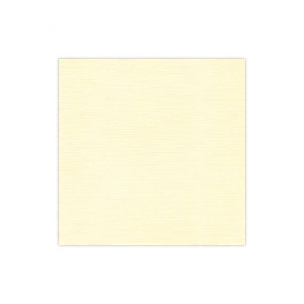 Linen karton nr. 2 Creme 10stk 12"x12"