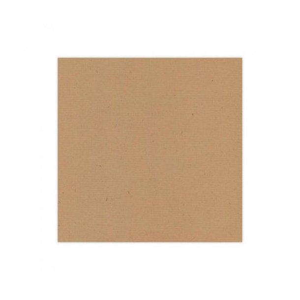 Linen karton nr. 45 Kraft Cappuccino 10stk 12"x12"