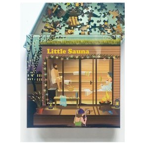 Puslespil LITTLE SAUNA 150 brikker Vissevasse