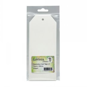 Lavinia watercolour Card Tags