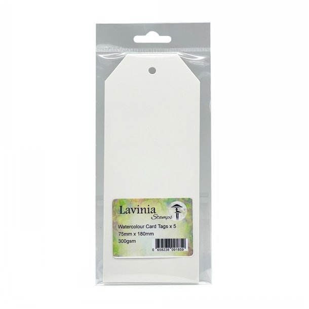 Lavinia watercolour Card Tags