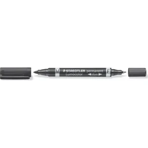 Staedtler 348 Duo Permanent Marker Sort