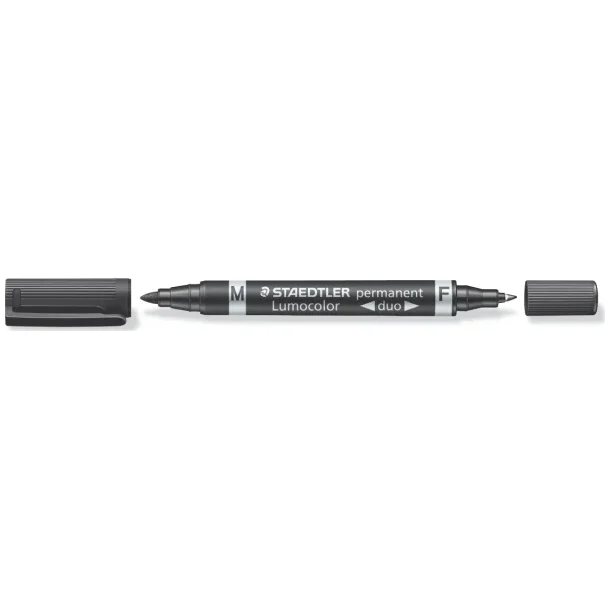 Staedtler 348 Duo Permanent Marker Sort