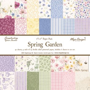 Maja papir blok Spring Garden 6x6
