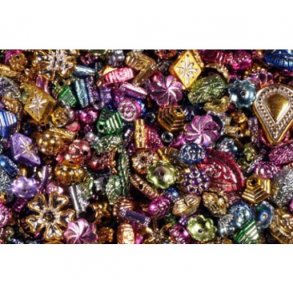 Mardigras plastperler ass. 30g RESTORDRE