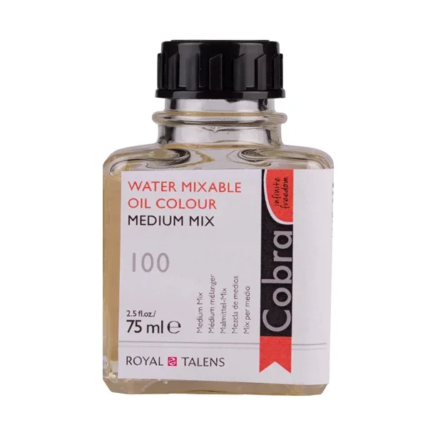 Water mixable oil colour medium mix 75ml