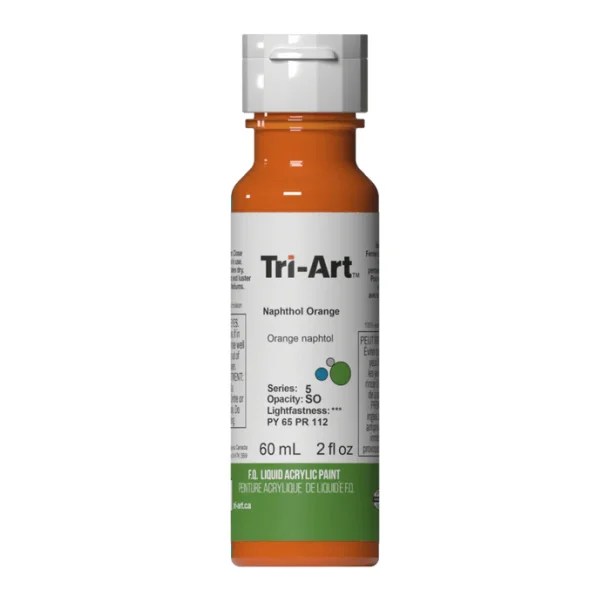 Tri-Art Liquid Naphthol Orange 60 ML.