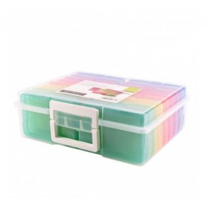 Opbevaringsbox med 16 sker 