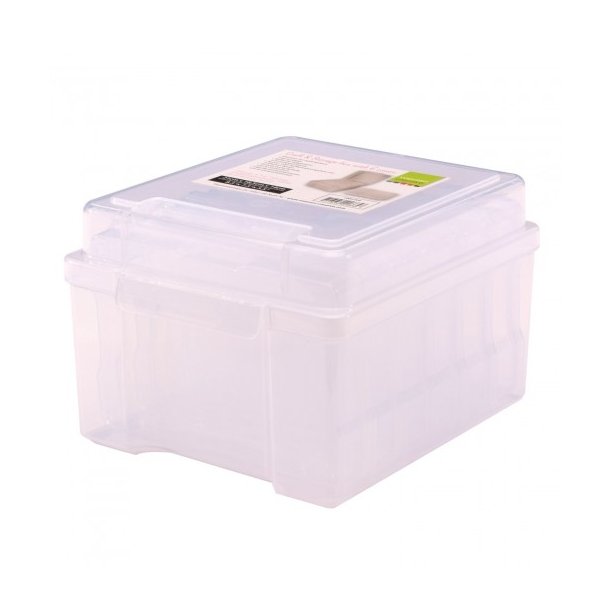 Opbevaringsbox med 6 kasser