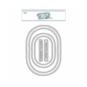 Die Made With Love Deckle Edge Ovals 