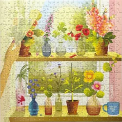 PLANTS &amp; ME - puslespil med 500 brikker Vissevasse