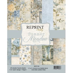 Papirblok Summer Meadow 6x6