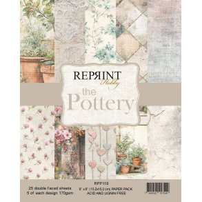 Papirblok The Pottery 6x6