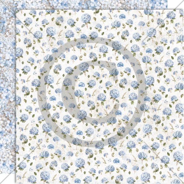 Papirdesign M�nsterpapir 12x12" Hortensia