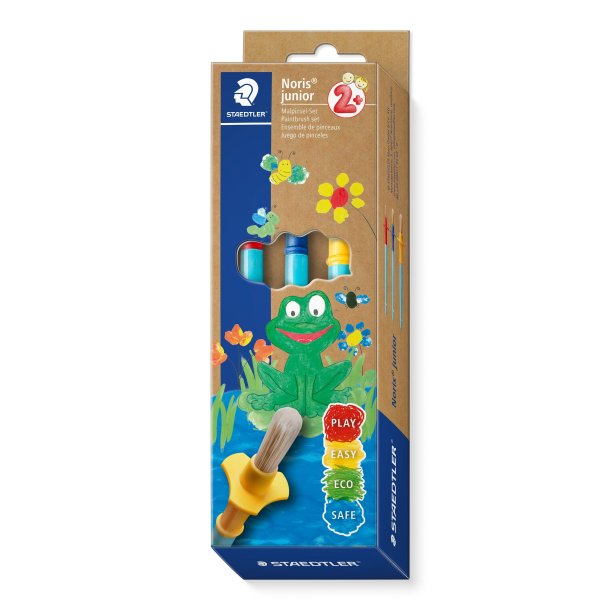 Pensel s�t 3stk Noris Junior 2+