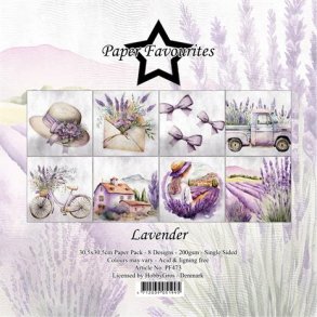 Papirblok PF473 Lavender 30,5x30,5cm Paper Favourites