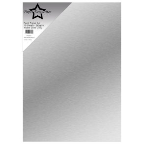Pearl Paper A4 Water Silver Grey 240g 10stk