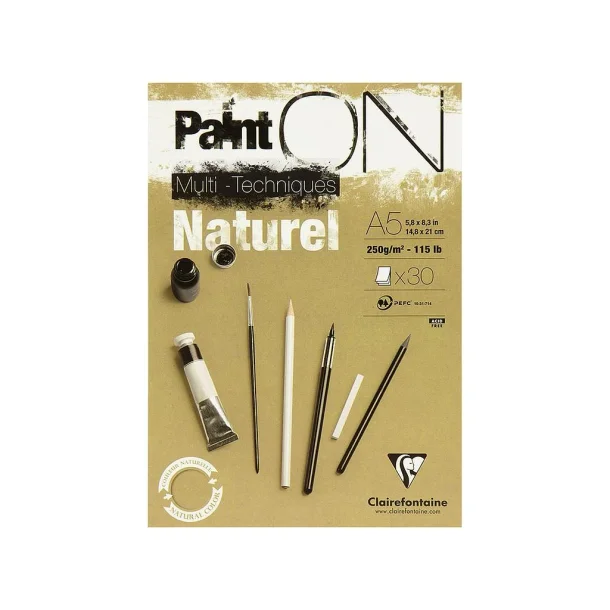 PAINT-ON NATUREL A5 30ark 