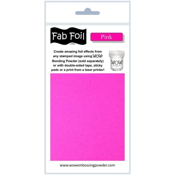 WOW! Fab Foil - Pink W216-PK52