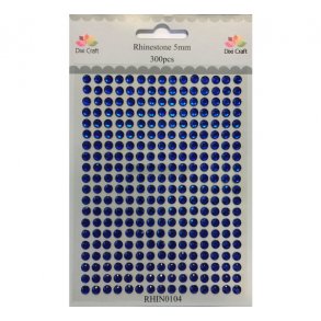 Rhinsten 5mm 300stk bl RHIN0104