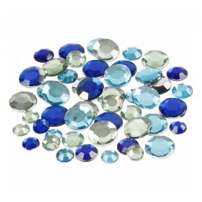 Rhinsten harmoni runde bl. Str. 6+9+12mm 360ass.