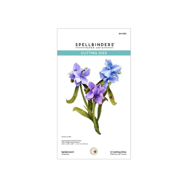 Spiderwort Etched Dies (S4-1391) Spellbinders