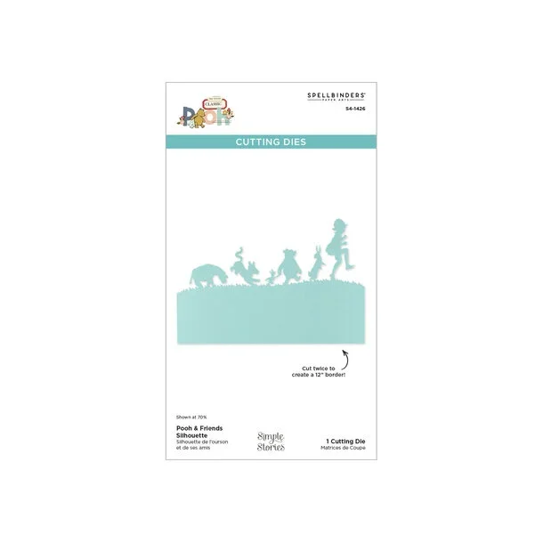 Pooh &amp; Friends Silhouette Etched Dies (S4-1426)