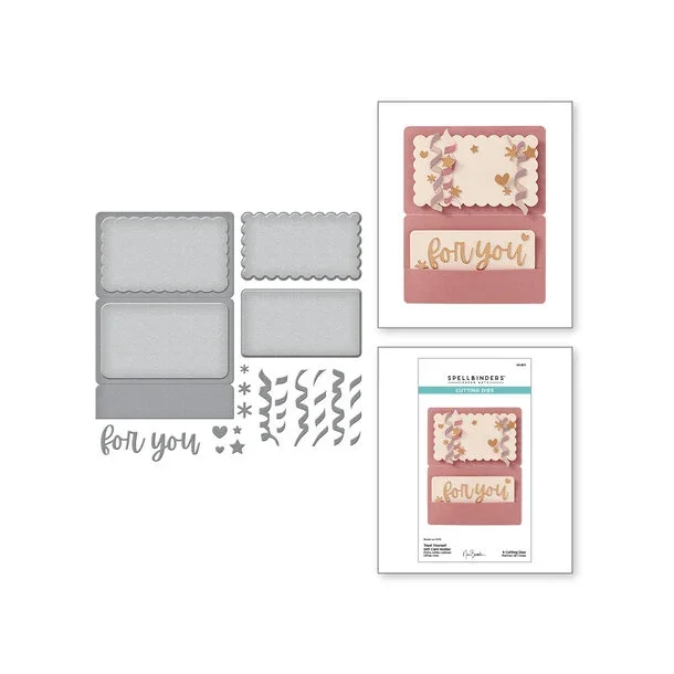 Treat Yourself Gift Card Holder Etched Dies (S5-672)