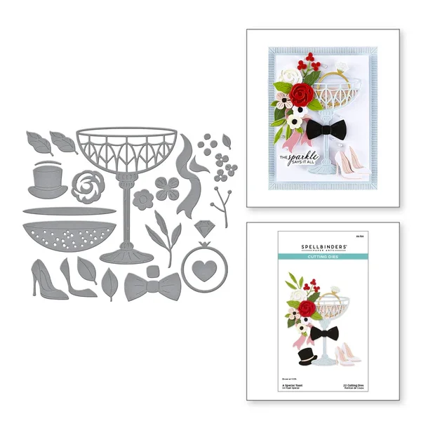 Die A Special Toast spellbinders S5-720